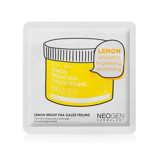 NEOGEN Lemon Bright PHA Gauze Peeling Pad - Miessential