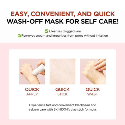 SKIN1004 Madagascar Centella Poremizing Quick Clay Stick Mask - Miessential
