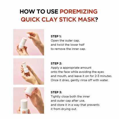 SKIN1004 Madagascar Centella Poremizing Quick Clay Stick Mask - Miessential