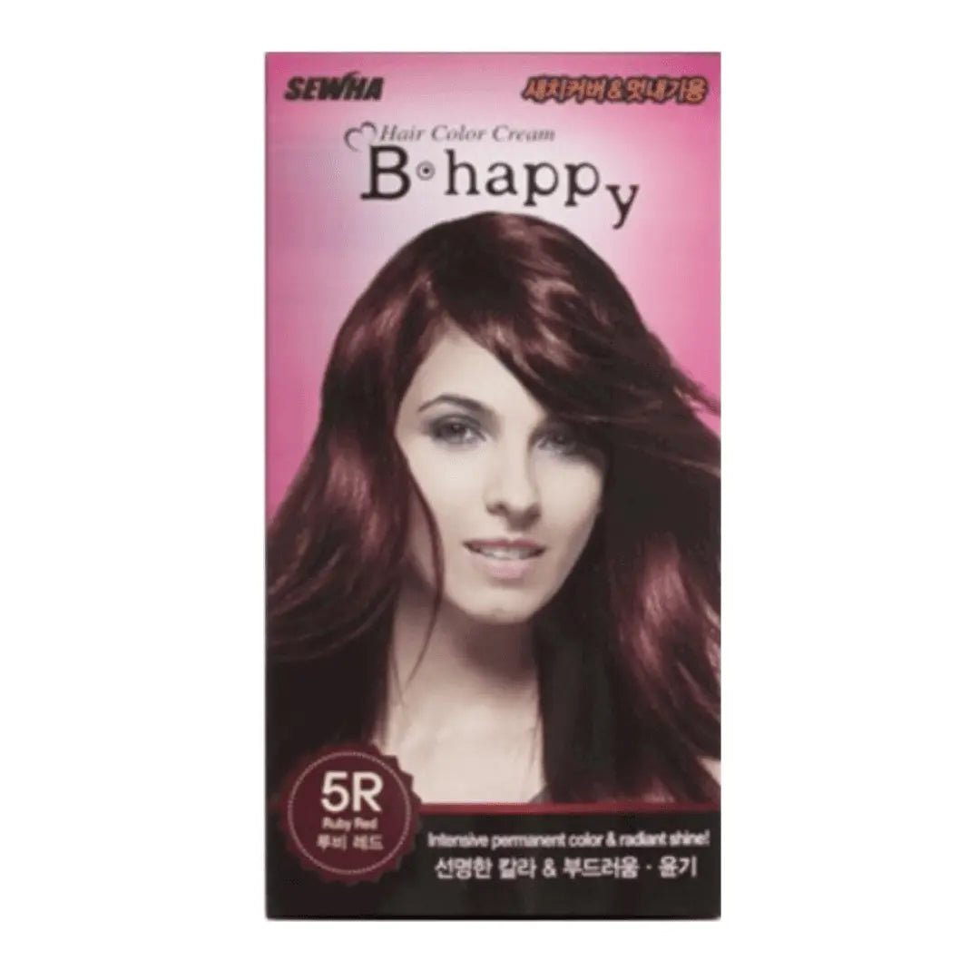Sewha B-Happy Hair Color Cream 5R Ruby Red - Miessential