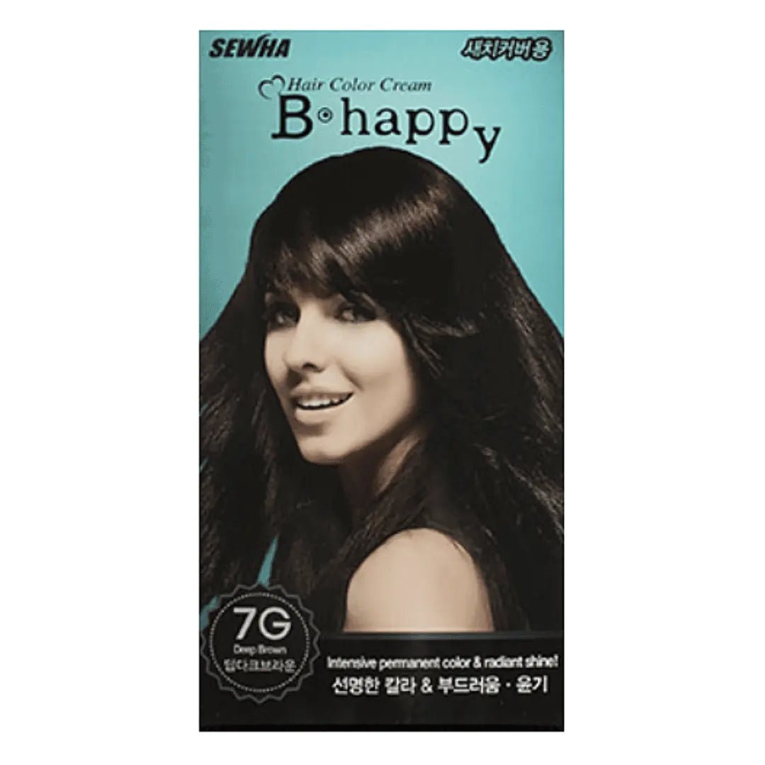 Sewha B-Happy Hair Color Cream 7G Deep Brown - Miessential