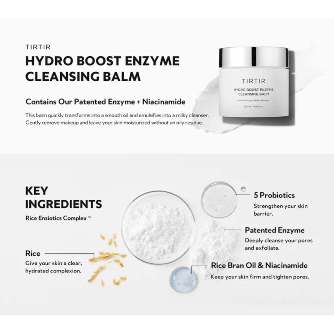 TIRTIR Hydro Boost Enzyme Cleansing Balm