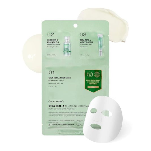 VT CICA Reti-A All-in-One 3-Step Mask - Miessential